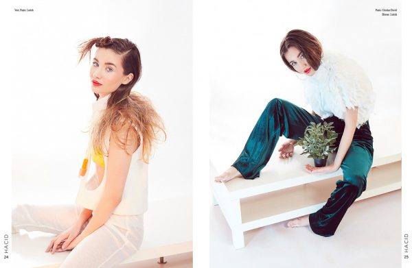 Pineapple sedinta foto editorial fashion Hacid fotograf studio foto Constanta Bucuresti lookbook rochii mireasa campanie bijuterii produs art
