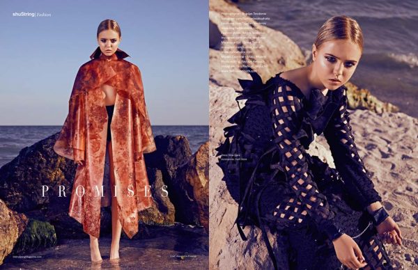 Editorial Fashion ShuString Magazine fotograf lookbook produs Bucuresti Constanta campanie bijuterii rochii moda beauty makeup profesionist