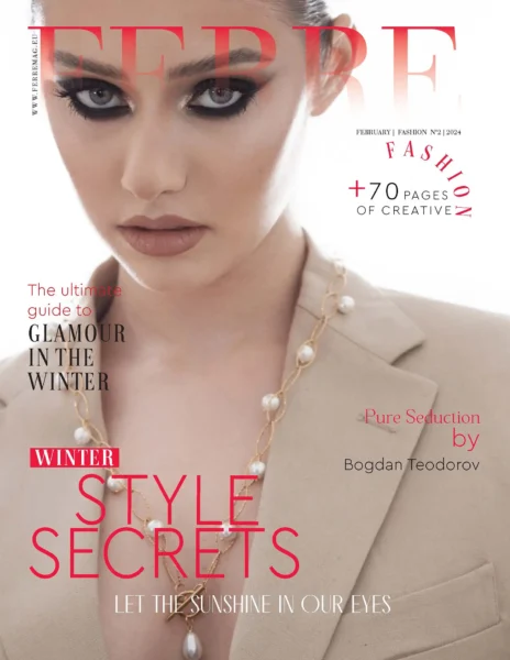Cover si Editorial Fashion Studio Foto Constanta Ferre Magazine, destinația dvs. premium pentru fotografie de modă în studio