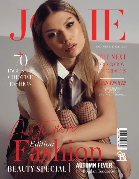 Sedinta Foto Editorial Jolie Magazine Realizat in Studio, Fotografiile sunt semnate de mine, Bogdan Teodorov, fotograf de modă
