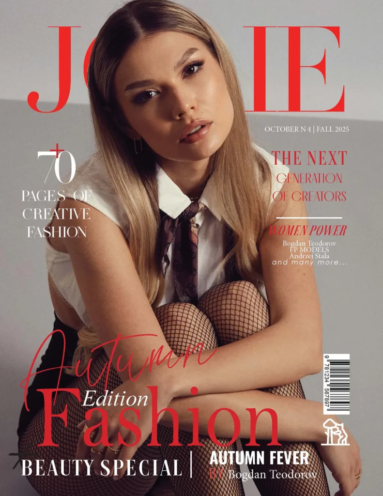 Sedinta Foto Editorial Jolie Magazine Realizat in Studio, Fotografiile sunt semnate de mine, Bogdan Teodorov, fotograf de modă