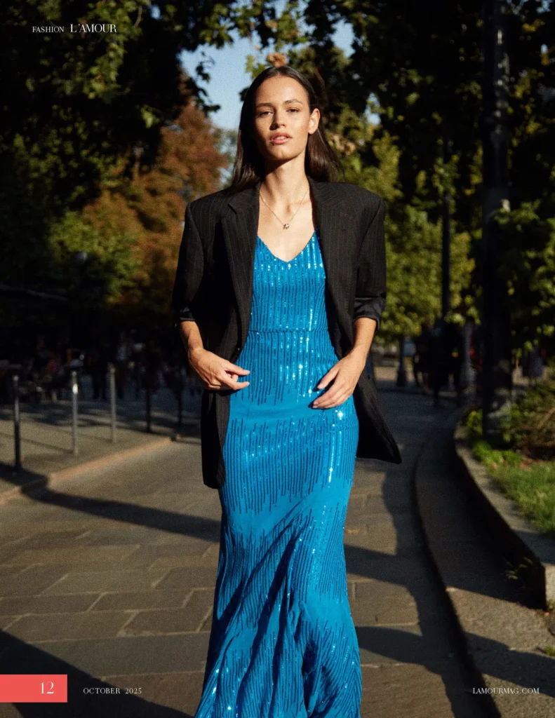 Sedinta Foto Editorial Realizat la Milano L'Amour Magazine Fotograf Bogdan Teodorov, Editorialul este o combinație între modă și simplitate